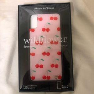 Wildflower IPhone X/XS Cherry case